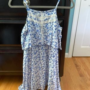 Girl’s spaghetti strap dress.